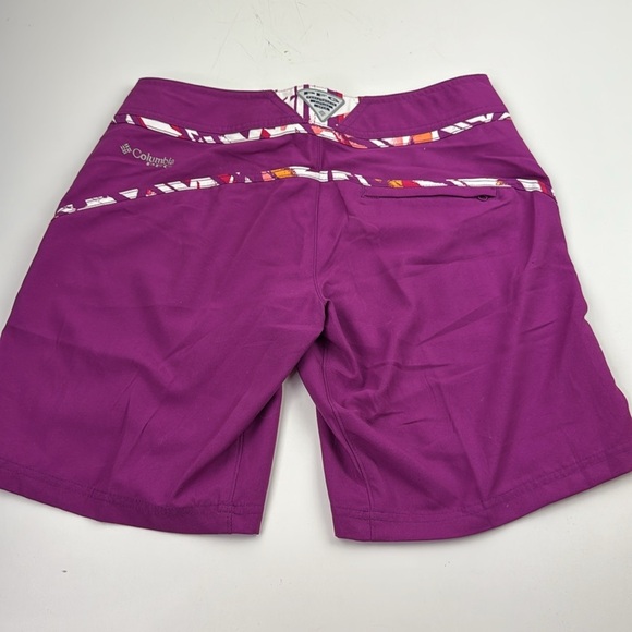 Columbia PFG Women's Purple Columbia Swim Board Shorts - Picture 6 of 13